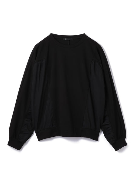 《予約販売》【ふんわり、きちんと。】ドルマンギャザープルオーバー≪手洗い可能≫