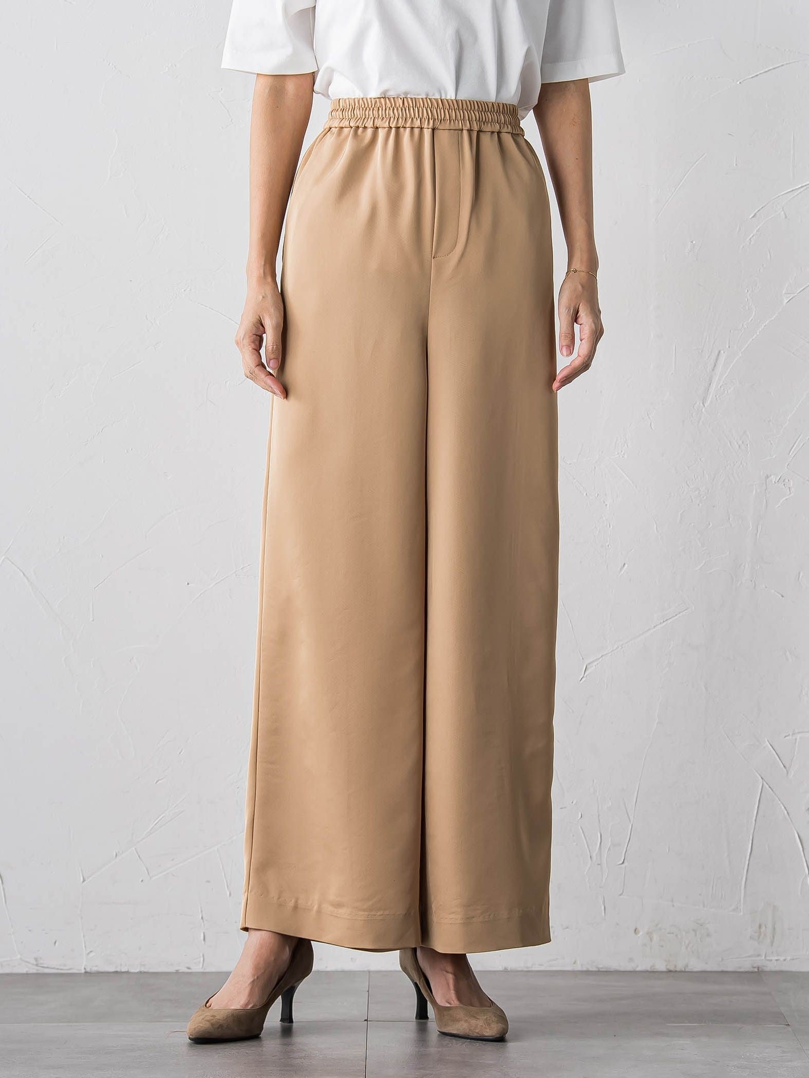 【受注会限定】トリアセチノワイドパンツ