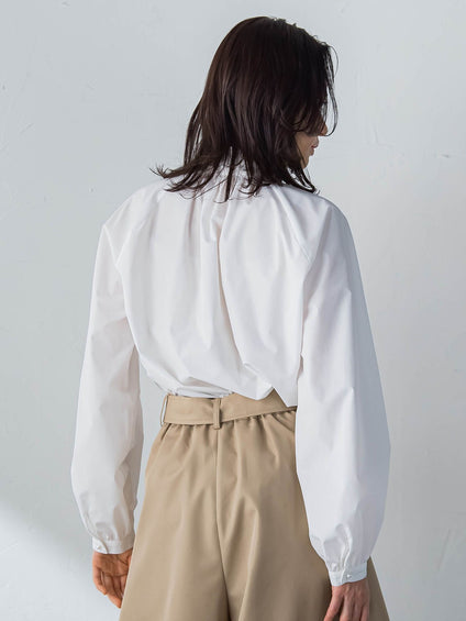 ボウタイタイプライターブラウス