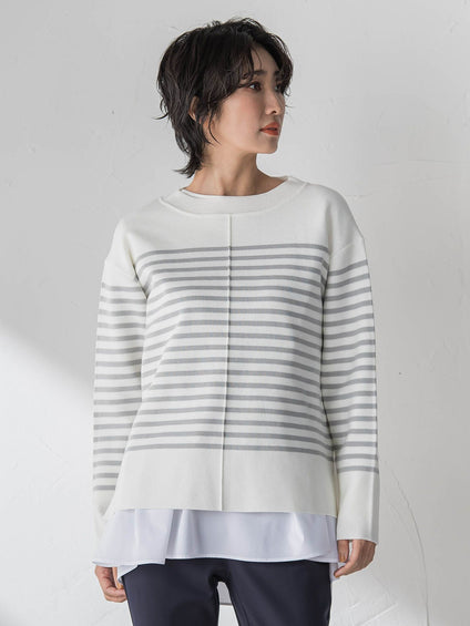 ”マシュマロタッチ”トーンアップニット