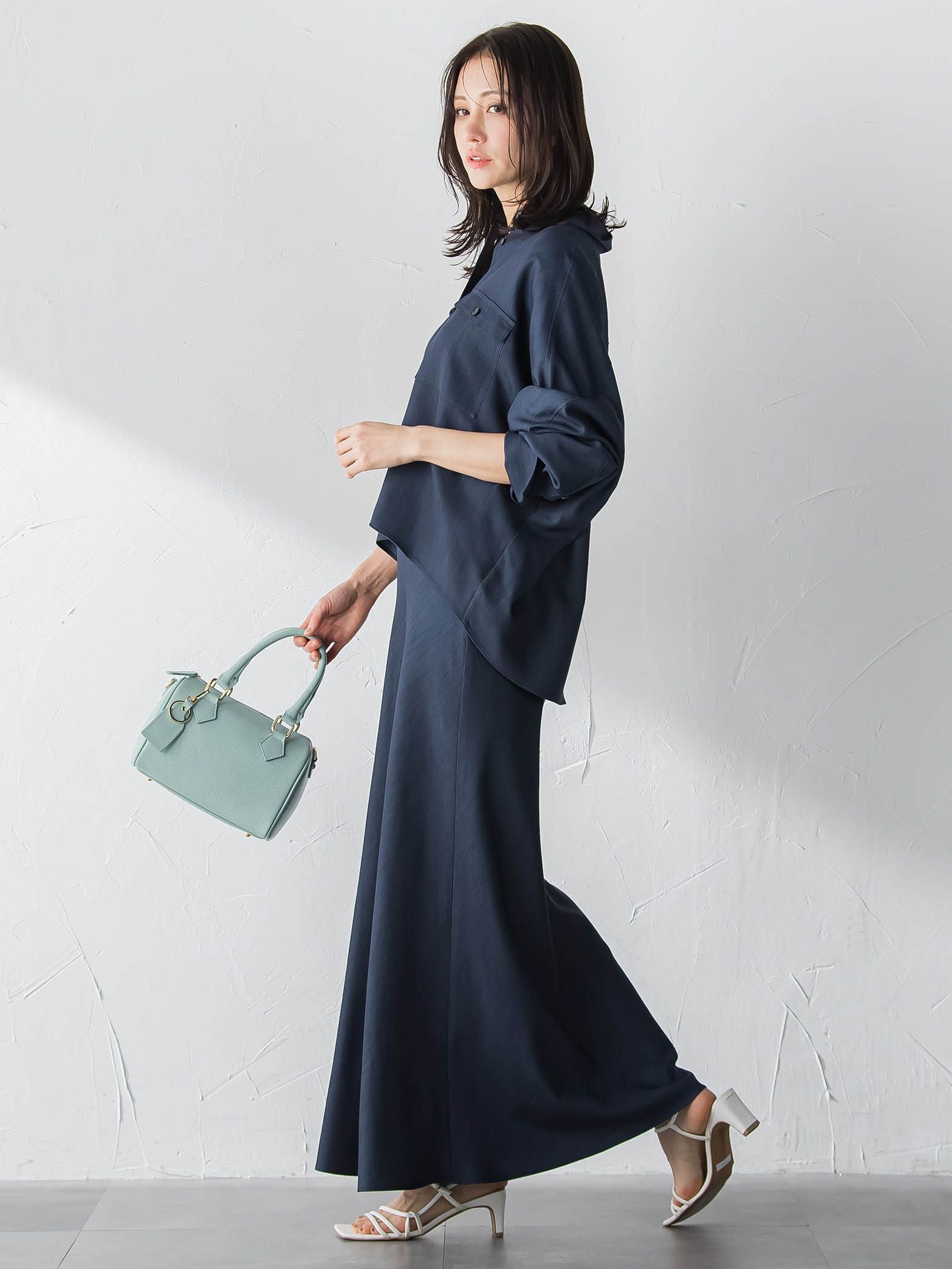 Beauty Denimブラウス≪洗濯機で洗える≫