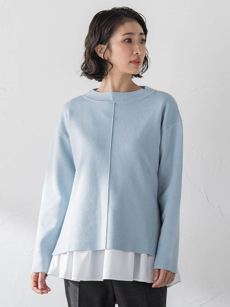 【大きいサイズ】”即着”トーンアップニット