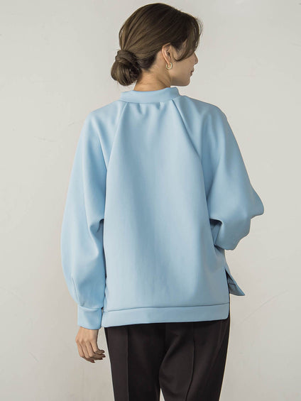 ダンボールモックネックプルオーバー≪手洗い可能≫