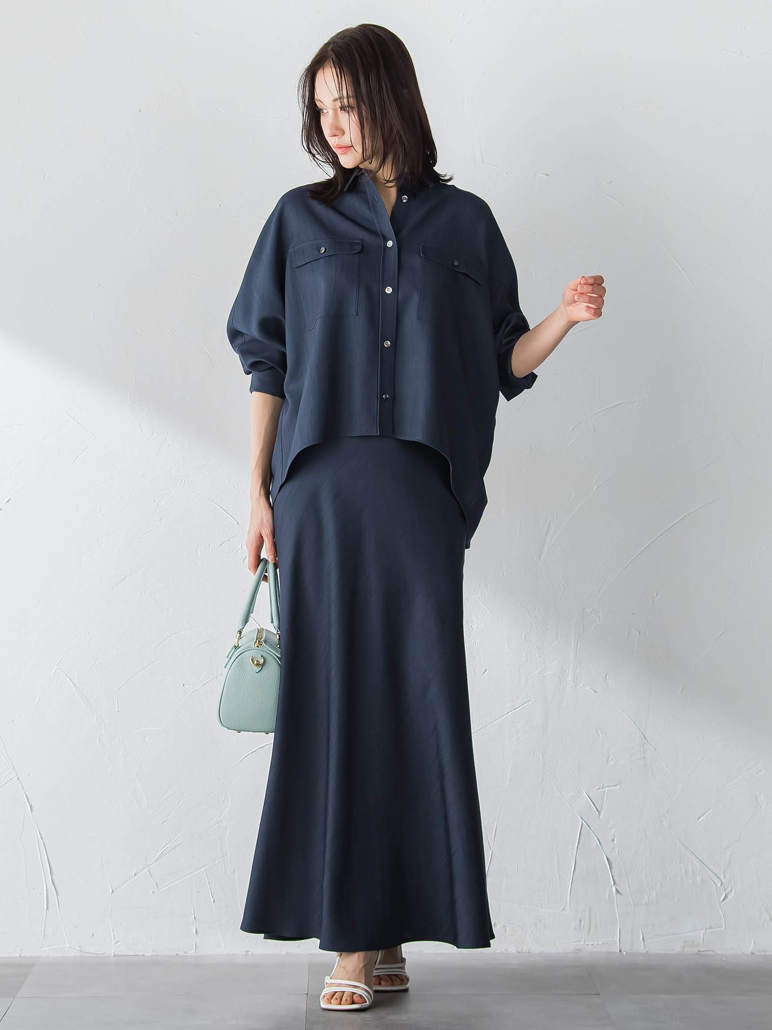 Beauty Denimブラウス≪洗濯機で洗える≫