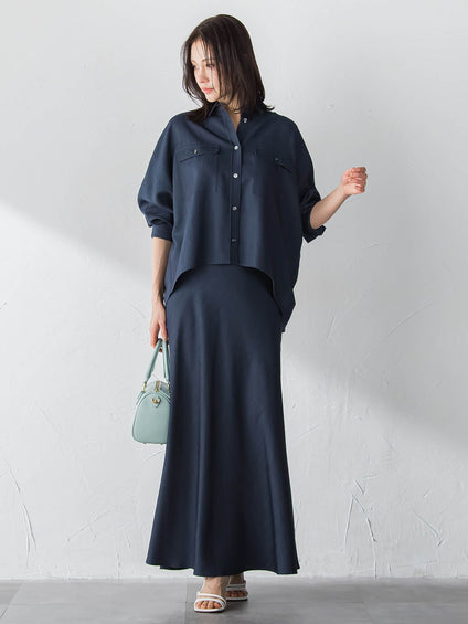 Beauty Denimブラウス≪洗濯機で洗える≫