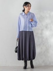 PLUM ROYAL SATINスカート≪手洗い可能≫