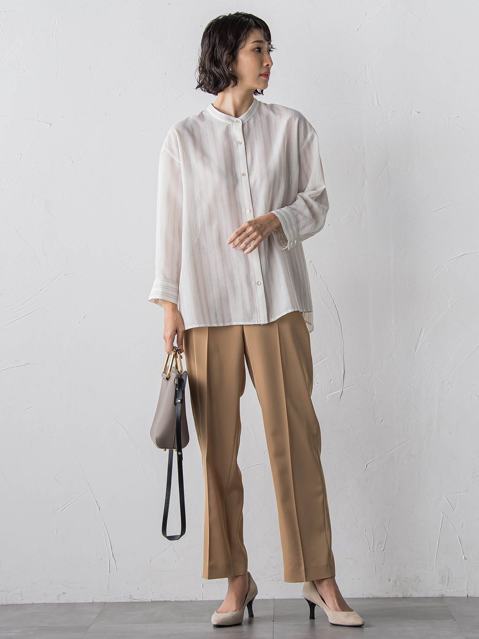 【大きいサイズ】【受注会限定】マルチパターンブラウス