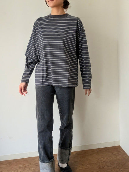 【予約販売】retro border tops
