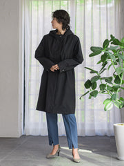 【大きいサイズ】パーテーションダウンロングコート