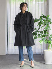 【大きいサイズ】パーテーションダウンロングコート