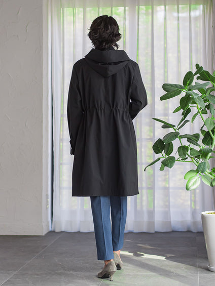 【大きいサイズ】パーテーションダウンロングコート