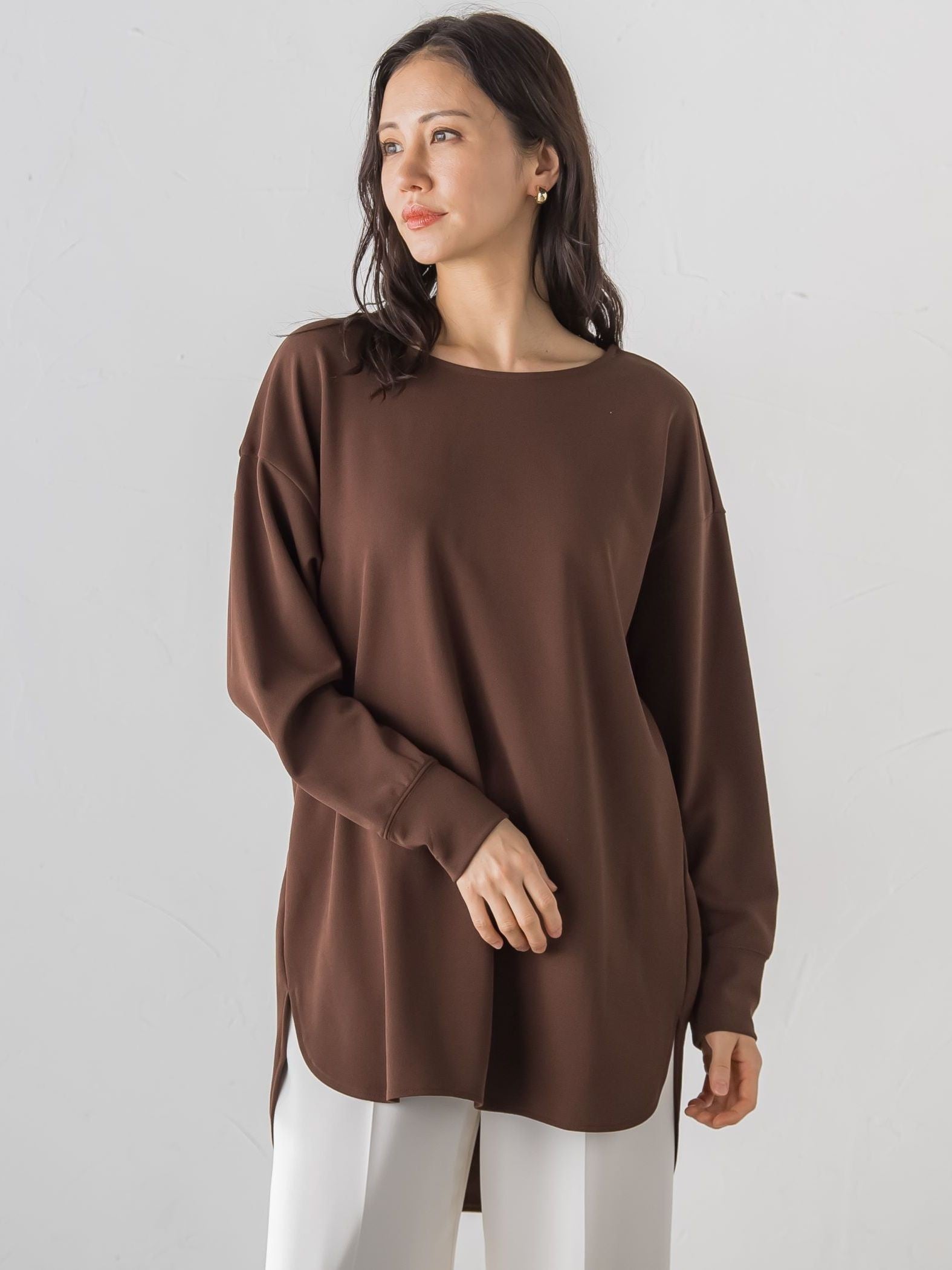 【WEB限定MTサイズ】季節をつなぐTシャツブラウス