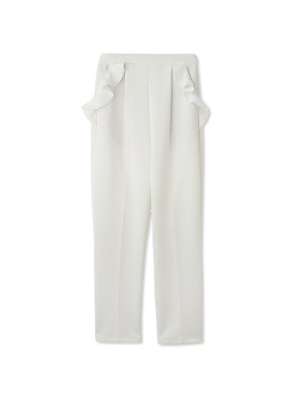 フリルポケットテーパードパンツ≪手洗い可能≫