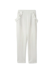 フリルポケットテーパードパンツ≪手洗い可能≫