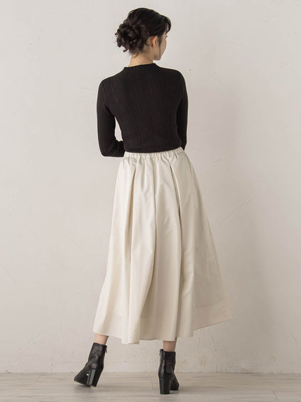 タフタタックスカート≪洗濯機で洗える≫