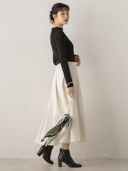 タフタタックスカート≪洗濯機で洗える≫