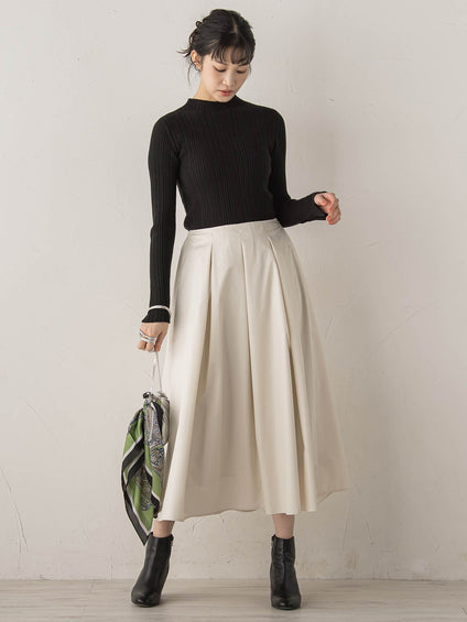 タフタタックスカート≪洗濯機で洗える≫