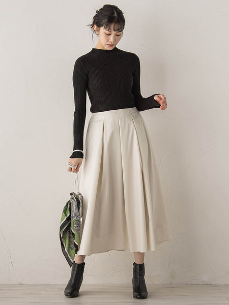 タフタタックスカート≪洗濯機で洗える≫