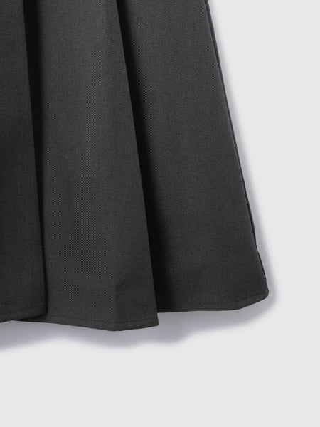 ワイドプリーツスリットスカート≪手洗い可能≫