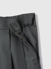 ワイドプリーツスリットスカート≪手洗い可能≫