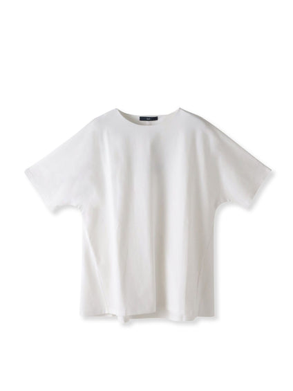 バックフレアカットソー≪洗濯機で洗える≫