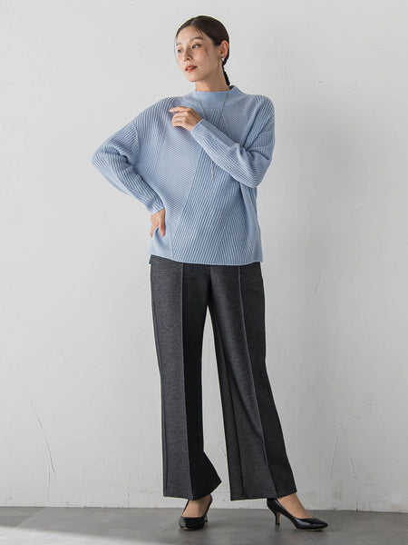 【WEB限定/新色追加】”まるで毛布”とろける裏起毛ワイドパンツ