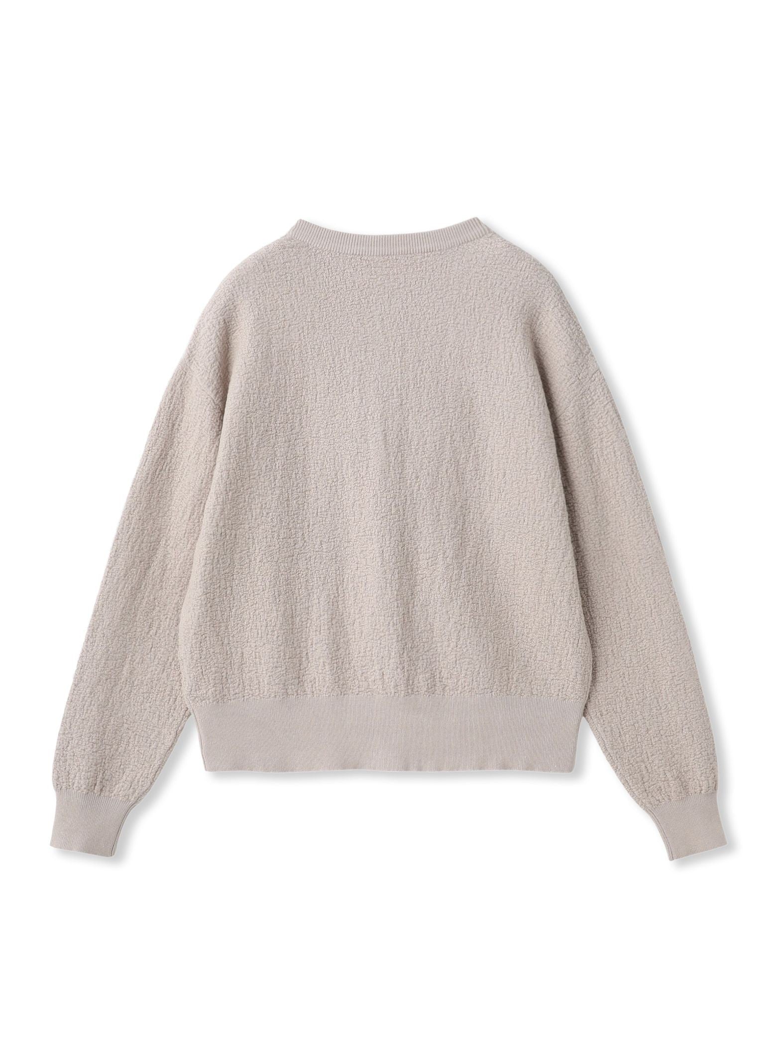 フクレジャガードニットカーディガン≪手洗い可能≫