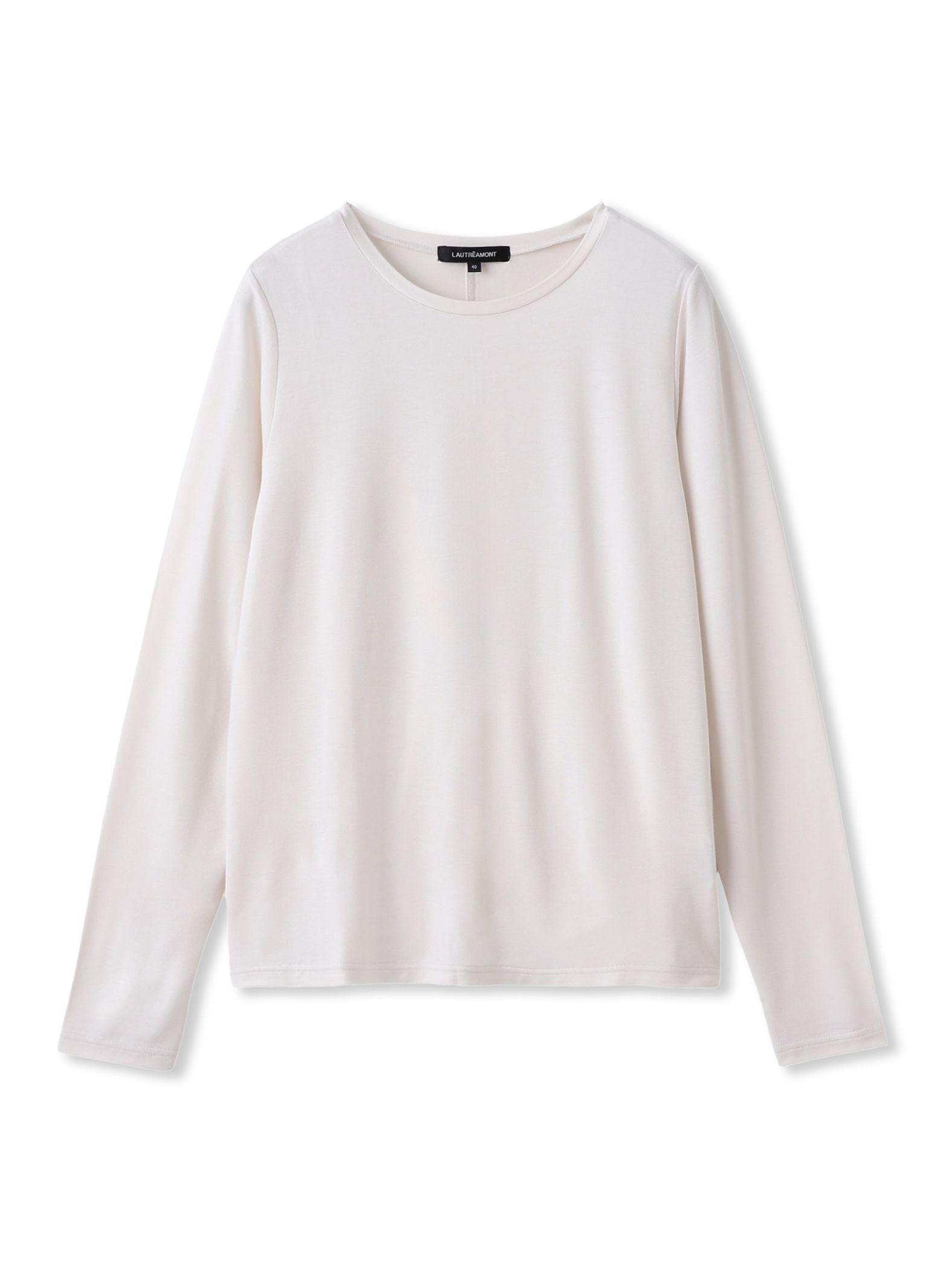 【WEB限定】吸湿発熱スムースストレッチカットソー