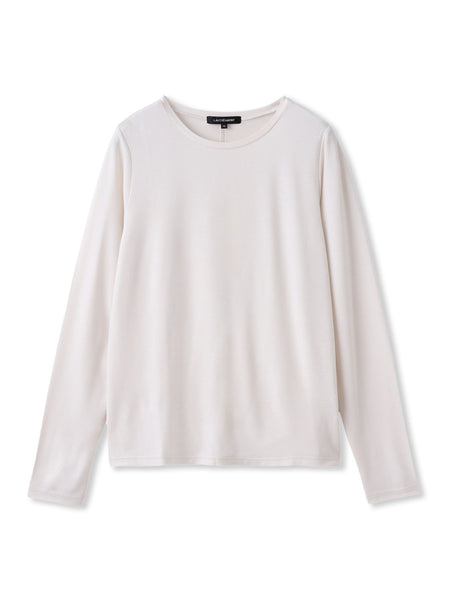 【WEB限定】吸湿発熱スムースストレッチカットソー