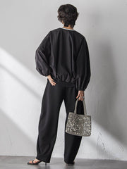 撥水バルーンブルゾン