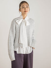 ラメミックスプルオーバー≪手洗い可能≫