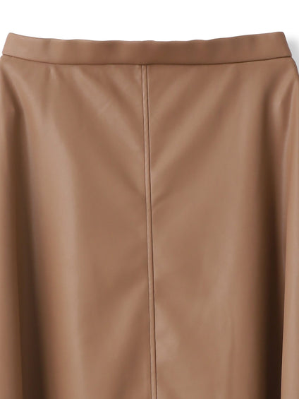 レザーライクスカート≪洗濯機で洗える≫