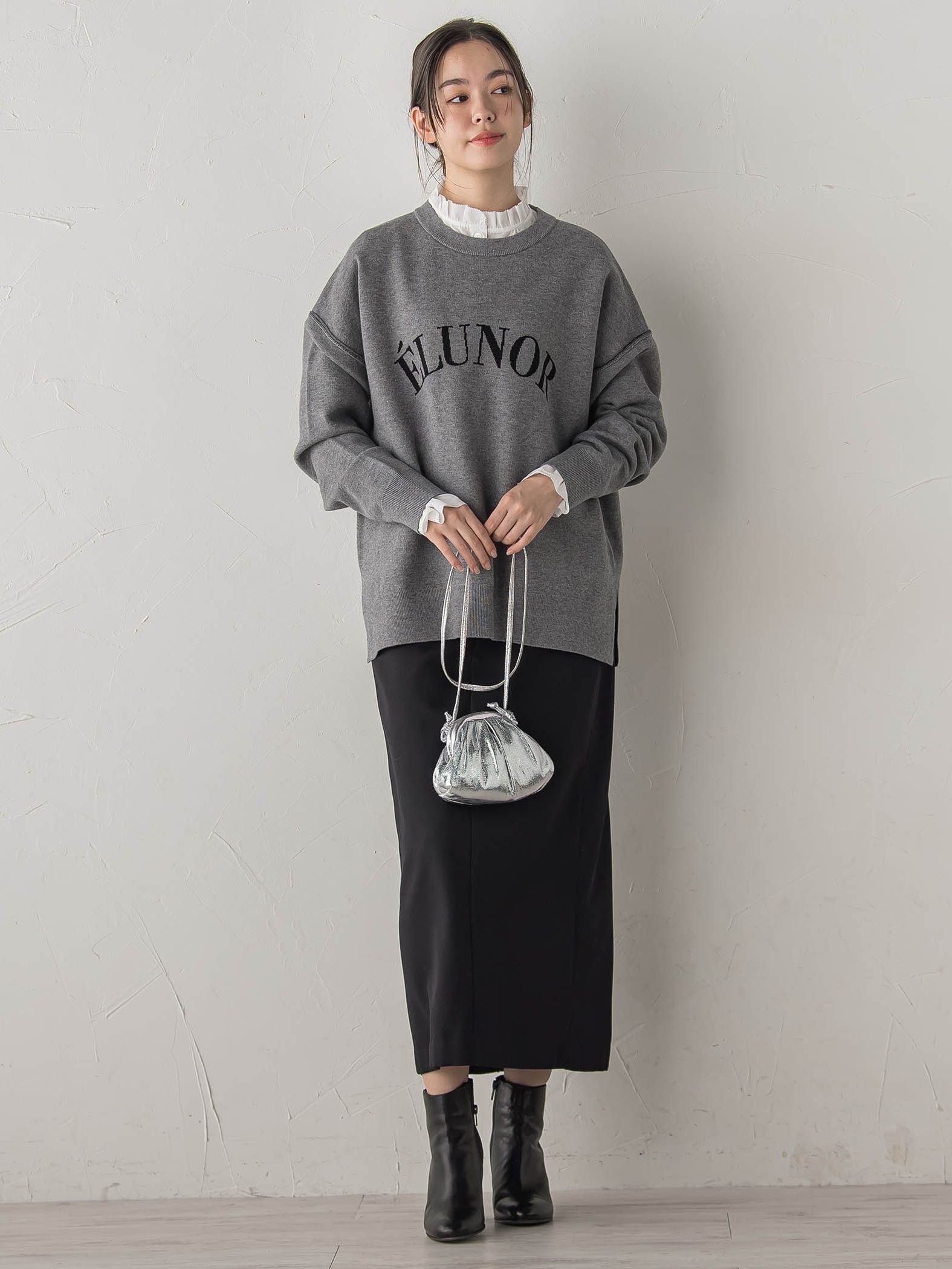 襟フリルブラウス≪洗濯機で洗える≫