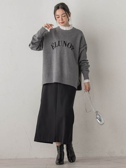 襟フリルブラウス≪洗濯機で洗える≫