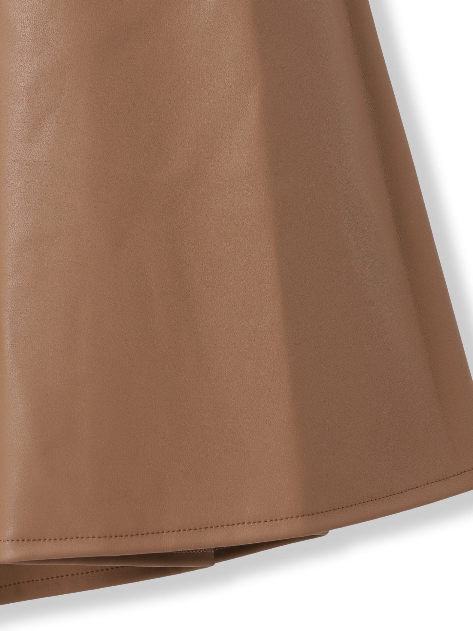 レザーライクスカート≪洗濯機で洗える≫