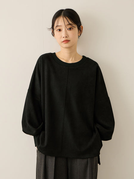 スウェードタッチダンボールプルオーバー≪手洗い可能≫