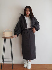 ［SET］Padded Blouson×Skirt Setup≪手洗い可能≫