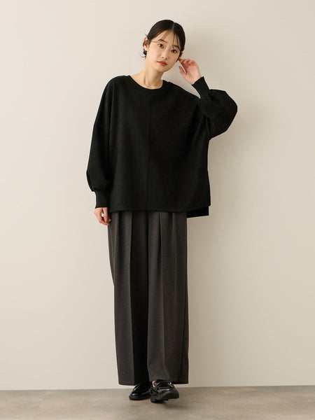 スウェードタッチダンボールプルオーバー≪手洗い可能≫