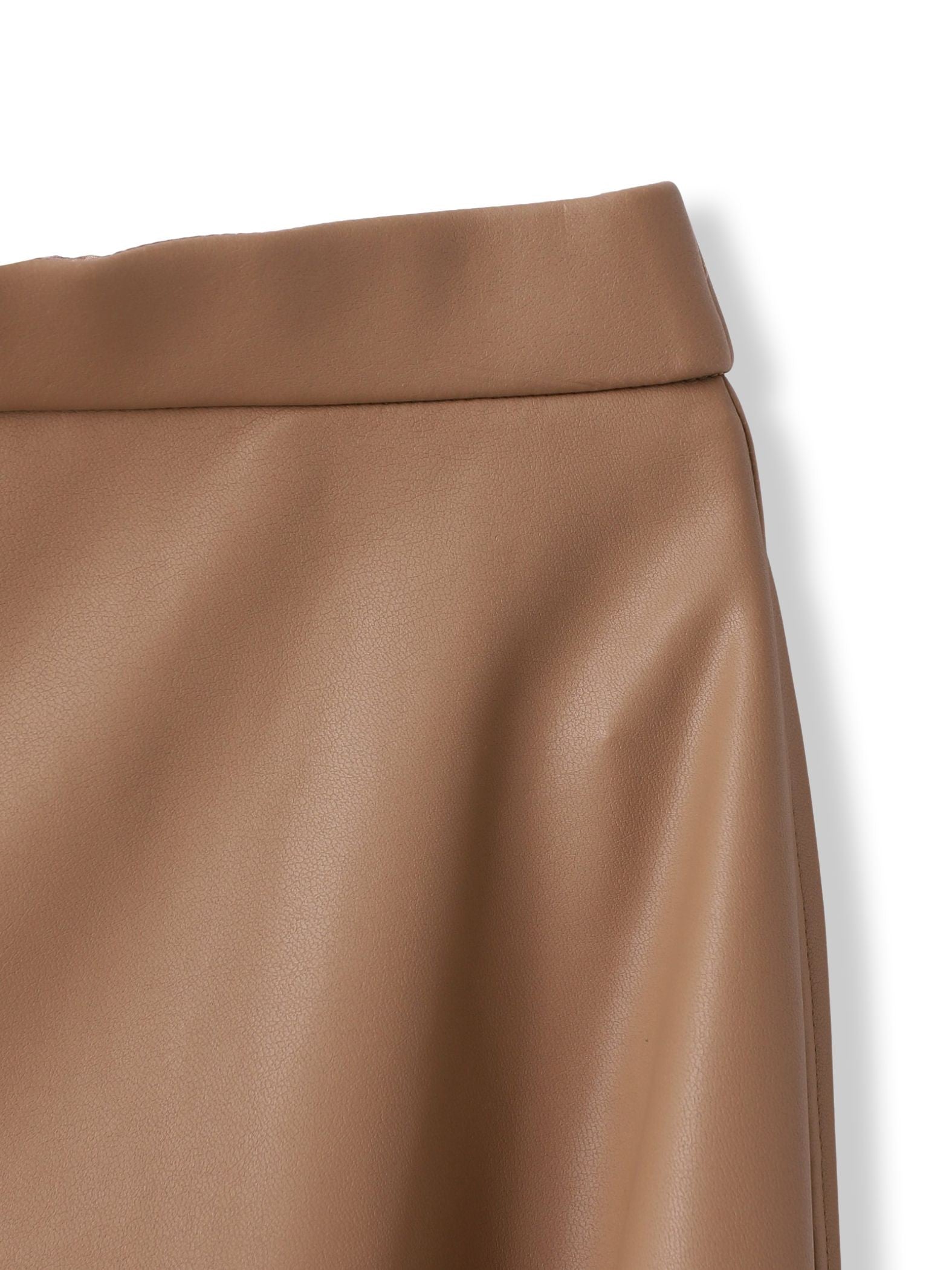 レザーライクスカート≪洗濯機で洗える≫