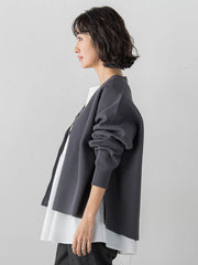 ペプラムカットソー