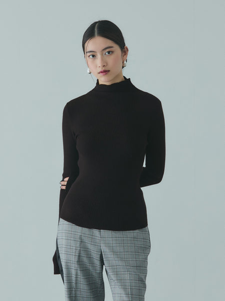 サムホールハイネックニットプルオーバー≪手洗い可能≫