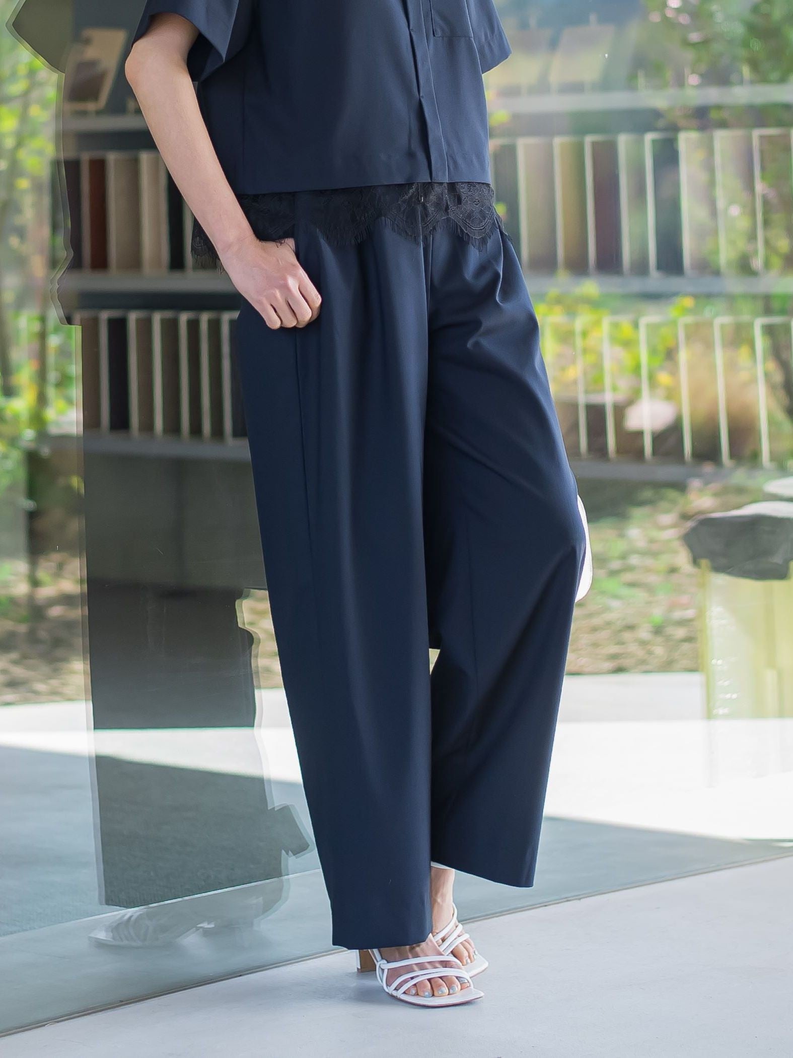 【コラボ商品】エディター東原妙子×LAUTREAMONT/トロピカルパンツ