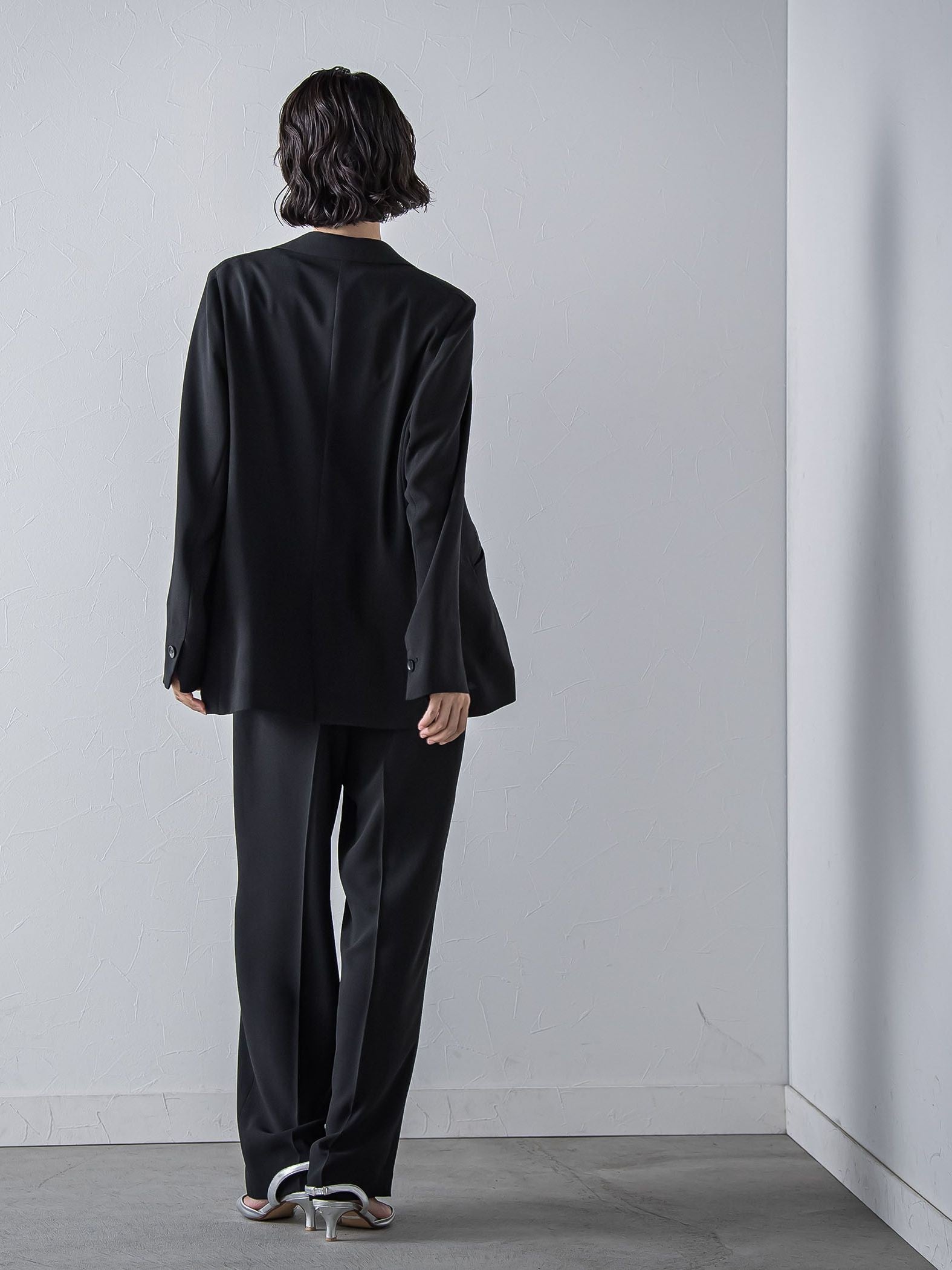 【旅楽シリーズ/極】メランジツイルジャケット≪手洗い可能≫