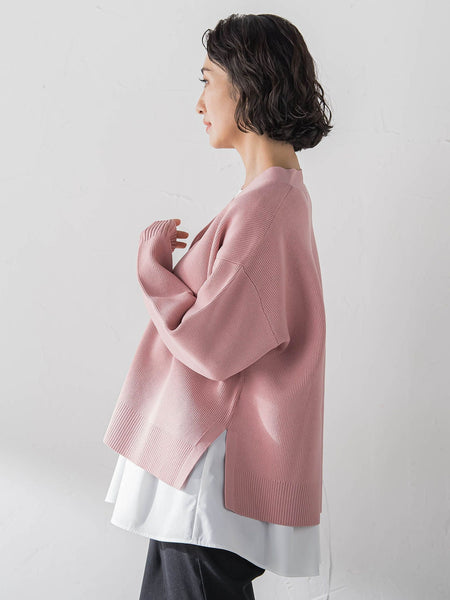 【大きいサイズ】ペプラムカットソー