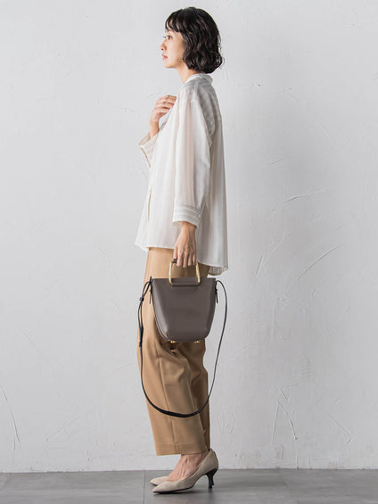 【大きいサイズ】【受注会限定】マルチパターンブラウス