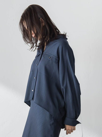 Beauty Denimブラウス≪洗濯機で洗える≫