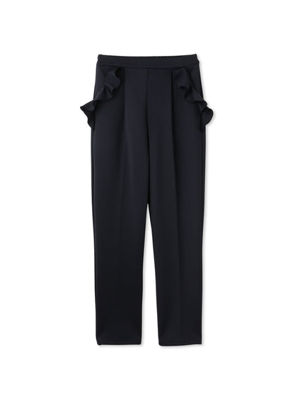 フリルポケットテーパードパンツ≪手洗い可能≫