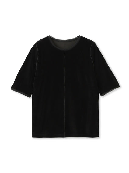 シアーベロアTシャツ