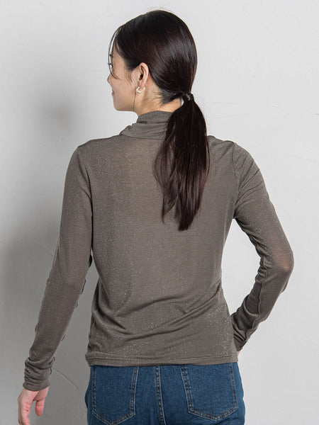 カシミヤシルクシアーラメタートル≪WEB限定カラー/手洗い可能≫