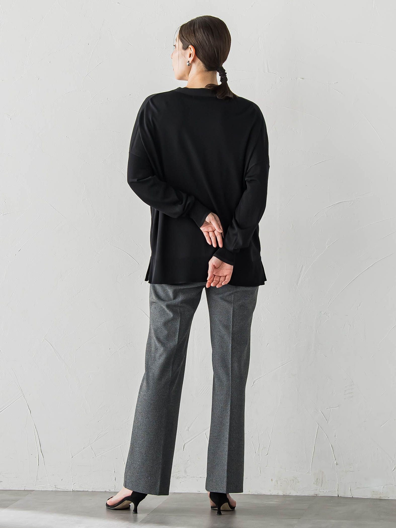 Tシャツニットカーディガン
